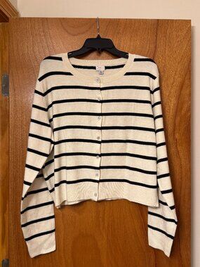 A New Day Striped Sweater